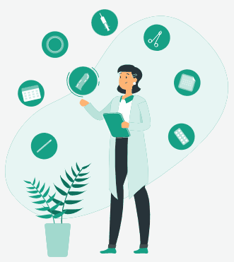 Healthcare team working together